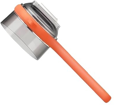Pelapatate di patate, strumento da cucina di precisione con contenitore e gadget | con manico antiscivolo per pelapatate da cucina | per carota, aglio, uva, avocado, ananas, arancione