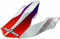 Hcr0628 - sostituzione visiera casco tracker COLORE BIANCO