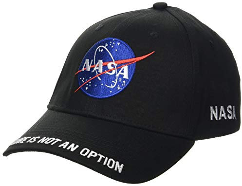 Nasa Unisex ACNASADCP002 Baseballkappe, Noir, Standard