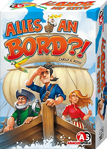 ABACUSSPIELE 04181 - Alles an Bord?!, Familienspiel, Legespiel