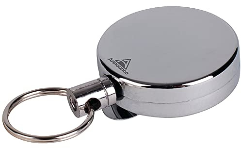 Announce Badge Reel 660mm Chrome (Pack of 10)