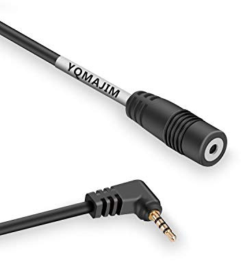 YQMAJIM - Cavo di prolunga per telecamera retromarcia, 2,5 mm, 4 pin, da maschio a femmina