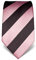 Vincenzo Boretti Herren Krawatte reine Seide gestreift edel Männer-Design zum Hemd mit Anzug für Business Hochzeit 8 cm schmal/breit rosa