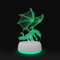 Xdorra Drachen Beleuchtung Nachttischlampe, USB LEDs Home Decoration Drachen Tischlampe 3D Art Lampe, 7 Farbwechsel Dekor Geschenke für Chef Ehemann Freunde