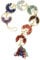 JSDDE 7 Chakra Hänger Deko Sonnenfänger Lebensbaum Anhänger Aufhängen Fensterdeko Hängend Feng Shui Glücksbringer Aufhängen Ornament für Wand Fenster Auto (7 Chakra)