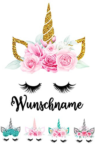 Bügelbild Einhorn für Textilien Kinder Erwachsene Name Wunschtext selbst bedrucken. Bügelbilder selbst gestalten. Wunschname Kleidung. Bügelfolie für Textilien. Namen zum aufbügeln.