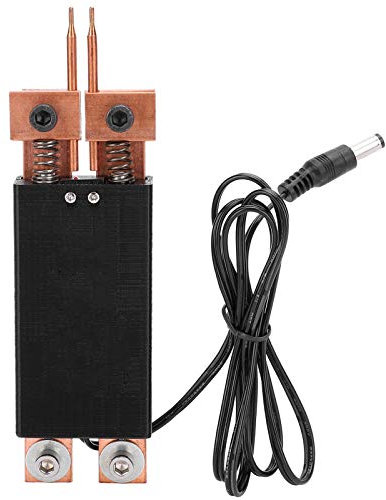 Penna saldatrice a punti Saldatrice a punti integrata portatile Trigger automatico Doppie molle Forniture per grilletto industriale Artigianato fai-da-te Strumenti di saldatura DC 4-12V