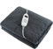 RELAX4LIFE Heizdecke, Wärmedecke mit Abschaltautomatik, Beheizbare Decke 9 Heizstufen 1-9 Timer, Electric Blanket Überhitzungsschutz, 25°C -46°C, Maschinenwaschbar (181x136cm, Grau)
