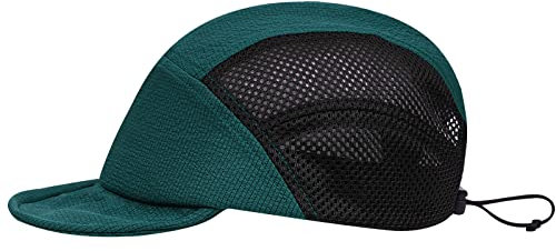 CLAPE 5 Panel Mesh Baseball Cap Schnelltrocknend Basecap mit Kurzem Schirm Atmungsaktive Sport Kappe UV Schutz Sommer Kappe Herren Damen