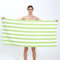 Strandtuch Gras Grün Weiß Microfaser Handtücher Strandhandtuch Tragbar Badetuch Sand Proof Strandlaken Ultraleicht Schnelltrocknend Beach Towel Antirutsch Strandtücher Duschtuch 70x150