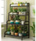 4-stöckiges Pflanzenregal, 140 cm Metall Pflanzenständer für den Innenbereich,Blumentopf Display Regal für Garten Terrasse Balkon Außen Pflanzenregale Pflanzentreppe (Size : 100x50x140cm)