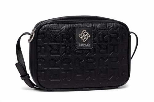 Replay Damen Handtasche Crossbody, Black 098 (Schwarz), Onesize