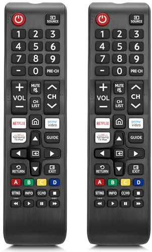 (Pack of 2) Universal Replacement for Samsung TV Remote Control, Remote for Samsung Smart LCD LED HDTV 3D TVs BN59-01315J