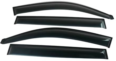 Seitenfenster Deflektor Fenster Visiere Für Toyota Für Highlander 2008-2013 Wind Shields Sonne Regen Wachen Seite Fenster Deflektor Zubehör Windabweiser Regenabweiser