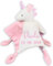 Wuff-Dogsworld Baby Kuscheltuch VIELE Modelle mit Namen Bestickt Geschenk Taufe Geburt Schmusetuch Schnuffeltuch Trösterchen Junge Mädchen (Einhorn 1)