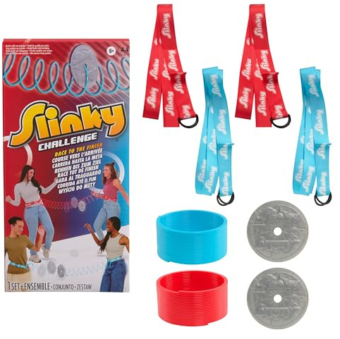 Slinky® Challenge Game, Interactive Four Player Game for Boys, Girls, Kids, Ages 8 and Up by Just Play | For Boys and Girls Ages 8 and Up
