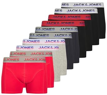 JACK & JONES Male Trunks 10er-Pack Trunks
