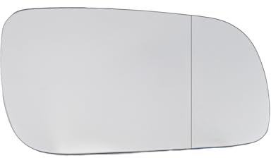 HAFRILY Rechts Spiegelglas Glasspiegel Ersatz, für VW Touran 1T1 1T2 2003-2010 Rechts Einstellbarer Spiegelkopf Asphärischer Außenspiegel Glas Außenspiegel OE 1T0857521 1T0857521D