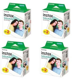 Instax Kare-Square 20er Film 4er Set 80 Pose