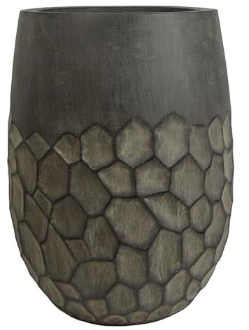 Leaf Große Blumentöpfe, 38 cm, Waben-Pflanzgefäß