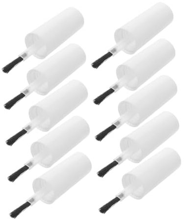 EXQUIMEUBLE 25pcs Nail Polish Brush Replacement for Nail Varnish Gel Polish Dip Brush