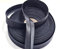 Satin- Schrägband vorgefalzt 40/20mm schwarz 10m