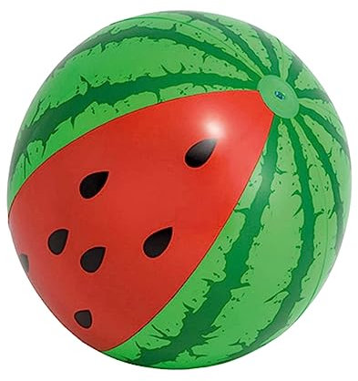 GARIOUANS Pelota De Playa Inflable Gigante Sandía Balones Hinchables para Playa y Piscina Divertido
