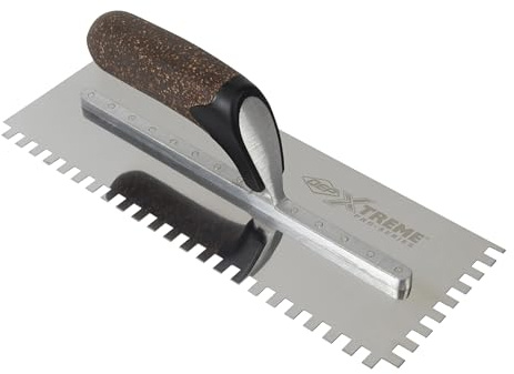 Vitrex Xtreme Cork Handle Trowel 6mm, Features a Cork Infused Handle, Engineered for Better Cushion and Anti-Slip use.