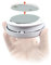 NEDIS Magnetic Pads/Magnet 70mm Fixing for Smoke Alarm, Attachment for Smoke Detectors, Adhesive