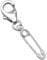 FANTASTIC NAILS COSMETIC COLLECTIONS Damen Charm Anhänger für Armbänder echt 925 Sterling Silber Bettelarmband Geschenk Idee Mädchen Frauen Karabiner Sicherheitsnadel K531o +V2