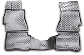 Element Gummimatten Passgenaue Fußmatten Mercedes-Benz S-Klasse W221 2005-2013 4tlg Mercedes S-Klasse Schwarz