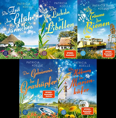 Die Inselgärten-Reihe Band 1-5 plus 1 exklusives Postkartenset