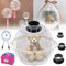 YIHEMEI Ballonfüllmaschine, Ballonfüllung Geschenkverpackungsmaschine, 1 Stück, Transparent, Umweltfreundliches Acrylmaterial und Dual-Funktionalität, Erwachsene, Feierplaner, Unisex