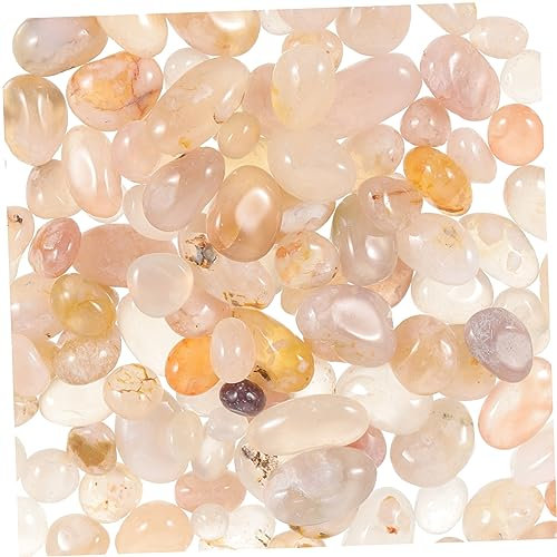 Abaodam 1 Satz Kieselsteine ​​zum Pflastern Steindekor Steine Für Vasen Gartenkiesel Polierte Flusssteine Gartensteine Blumentöpfe Kieselsteine Felsen Kopfsteinpflaster Kleines Aquarium