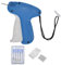 Etikettierpistole Einzelhandels Preisschild Etiketten Pistole mit 1000 Heftfäden, 5 Ersatznadel, PVC Kunststoff Kleidungsstück Applikator Preisetiketten Heftpistole, Blau
