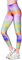 DITCHIL Mallas Deporte Mujer Leggins Strong Multicolor Running Fitness Yoga Gimnasio Talla M