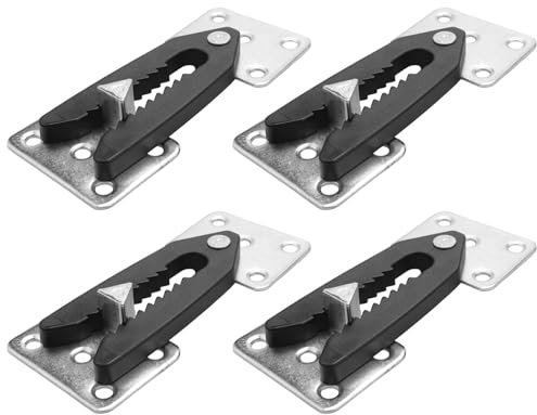 TsoLay Schnitt-Couch-Anschluss, 4-Teilige Metall-Sofa-Verbindung Snap Alligator Style Schnitt-Couch-Anschluss