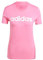 adidas Women's Loungewear Essentials Slim Logo T-Shirt Pulse Magenta XS
