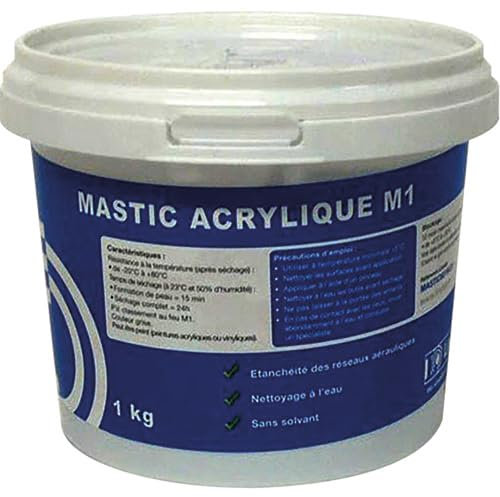 AXELAIR (Pot) Mastic Acrylique M1 1kg - Droguerie