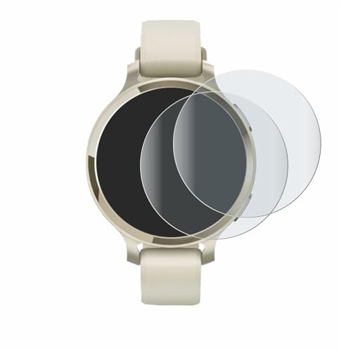 BROTECT Schutzfolie für Garmin Lily 2 Active | 2 Stück Entspiegelnder Displayschutz Made in Germany Matte Full-Screen Folie Full-Cover 3D Curved Anti-Reflexion Montage Kit