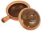 MAGICLULU Olla De Terracota Tradicional Cacerola De Cerámica Para Hornear Ollas De Barro Para Cocinar y Calentar