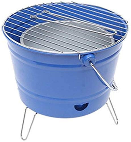 Holzkohlegrill, Feuerstelle für den Außenbereich, Holzkohlegrill, Outdoor-Feuerstelle, tragbar, für Camping, Picknick, Terrasse, Hinterhof