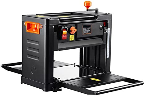 Pialla a spessore elettrica Pialla for legno da banco da 13 pollici con tre lame a due velocità 15-Amp 2000W for la piallatura della lavorazione del legno fai-da-te Materiali da costruzione
