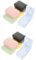 Healeved 12 Sets Travel Contacts Lens Holder Women's Contacts Lens Case Small Size for Halloween