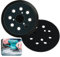 125mm Plato de Lija, Almohadilla de lijado con Hook y Loop de 8 Agujeros para Lijadora Excéntrica, Compatible con BO5021/BO5030/BO5031/BO5040/BO5041K