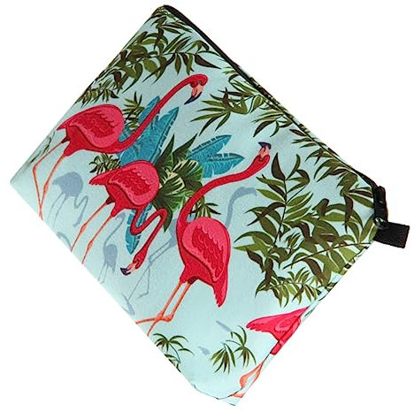 HAPINARY Flamingo-Kosmetiktasche Mit Muster Tragbare Make-up-Tasche Für Damen Reise-Kosmetiktasche Kosmetik-Organizer-Tasche Für Toilettenartikel