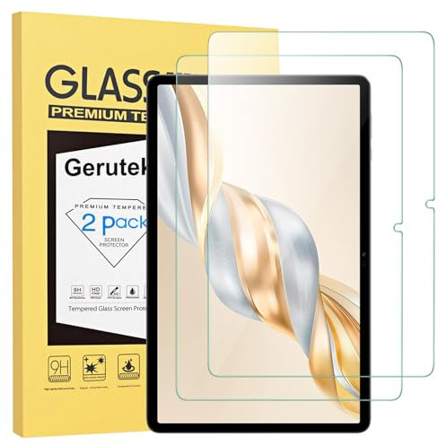 Gerutek 2 Pezzi Pellicola Protettiva per Honor Pad X9A / X9 / X8 Pro 11.5 Pollici, Pellicola in Vetro Temperato per Honor Pad X9A [0,33 Ultra Trasparente] [Antigraffio] [Senza Bolle] [9H]