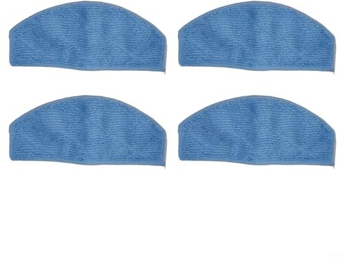 Adecuado para el robot aspirador Laresar Evol 3 para reemplazar fregonas, almohadillas de limpieza lavables y reutilizables para limpieza de suelos (paquete de 4)