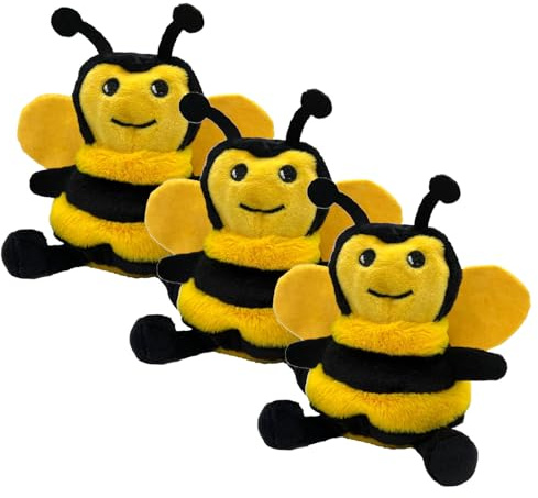 Aumüller Katzenspielkissen mit Katzenminze, Hummel Maggie, 3er Set - Spielkissen für Katzen