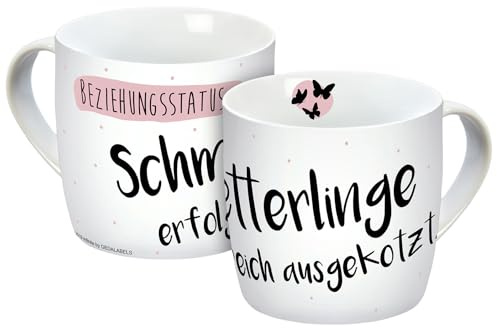 Tasse Schmetterlinge 300ml | GEDA Labels | Tasse | Kaffeetasse | Tee
